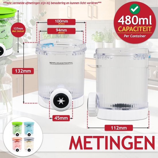Omgoods - Vervangende IJsbekers voor Ninja Creami — afbeelding 3