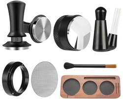 Omgoods - Complete Espresso Tamperset met Barista Accessoires