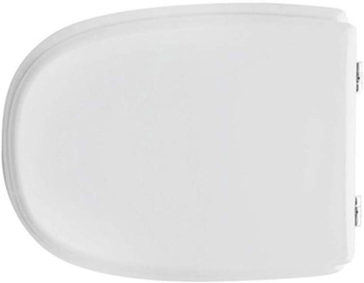 Toiletbril - WC bril - Badkamer Vernieuwen - Specifiek Model - 20 x 20 cm - Wit