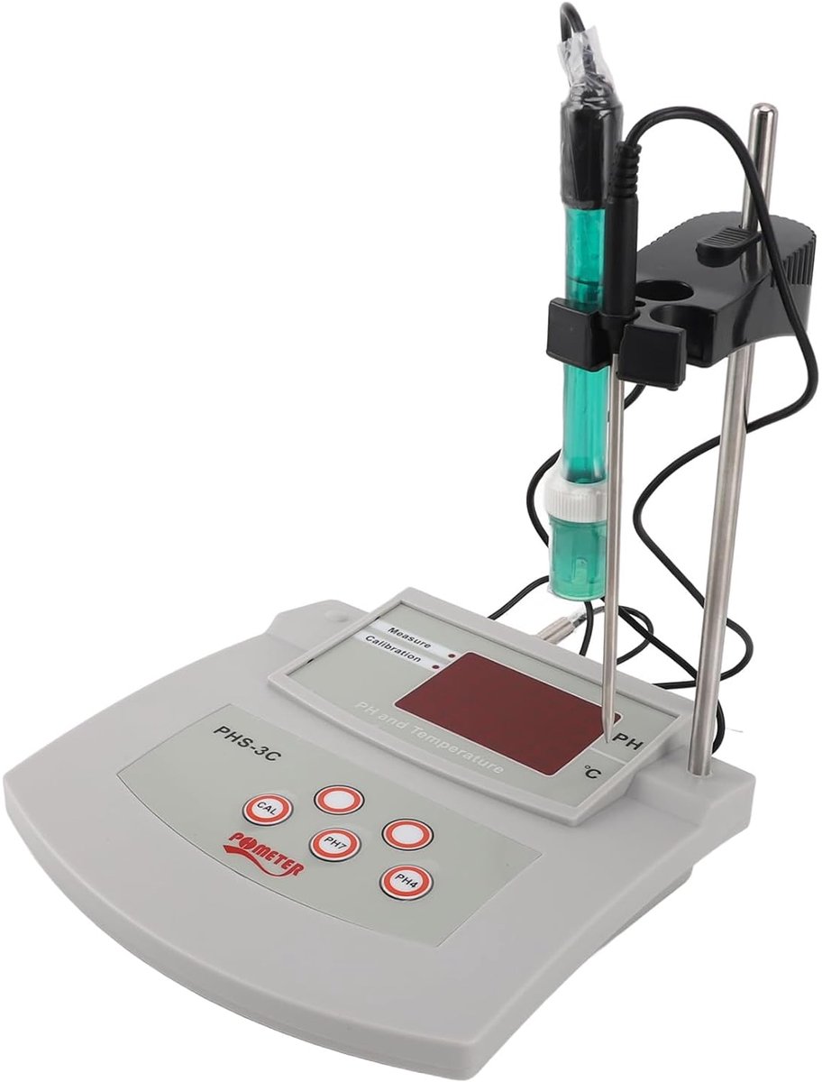 pH Meter Laboratorium, Hoge Nauwkeurigheid, Automatische Kalibratie, Meetins