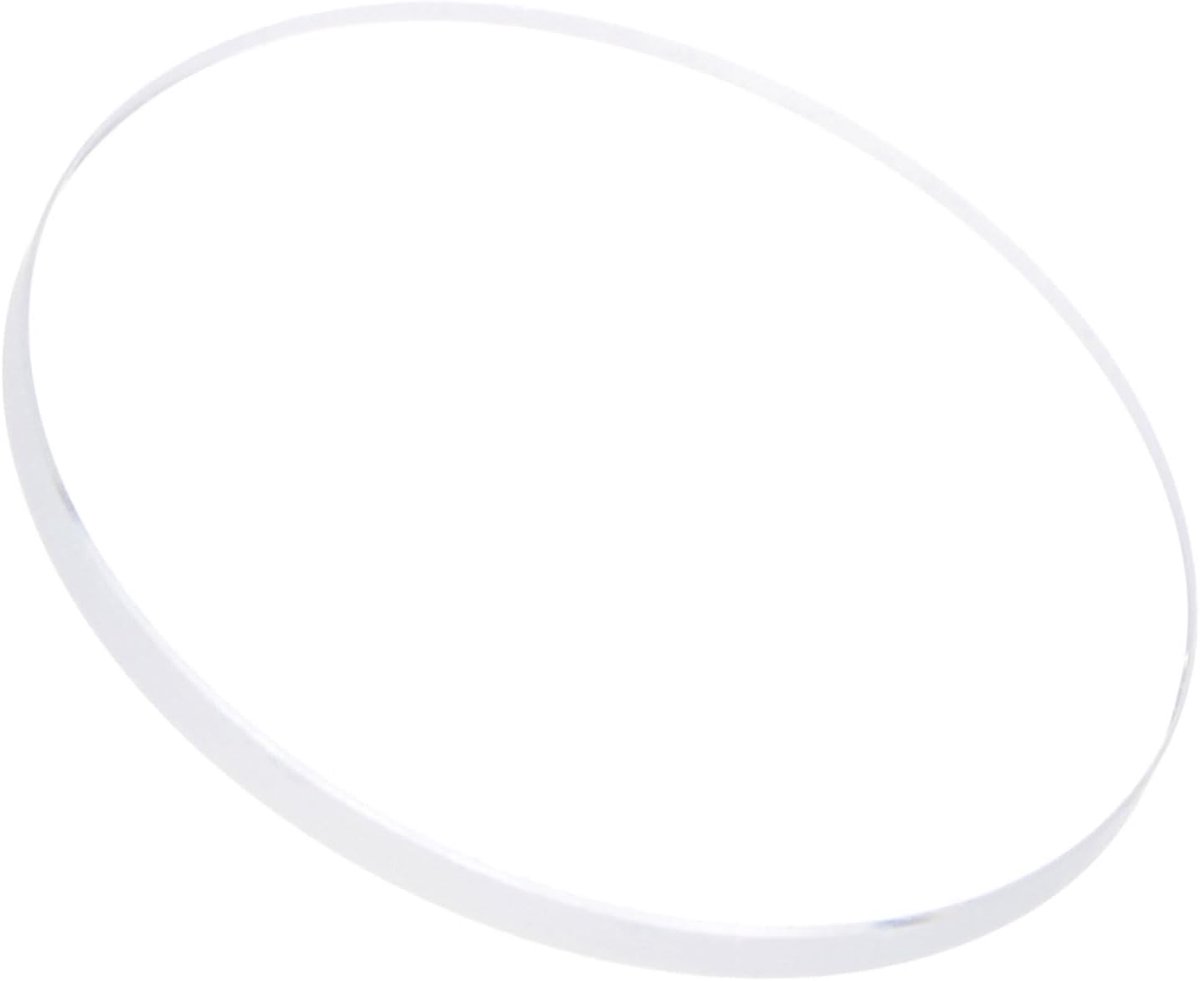 Watch Glass Crystal Lens, 38mm 1.5mm Round Flat Mineral Ultra Clear Repair Parts - ShopVlot