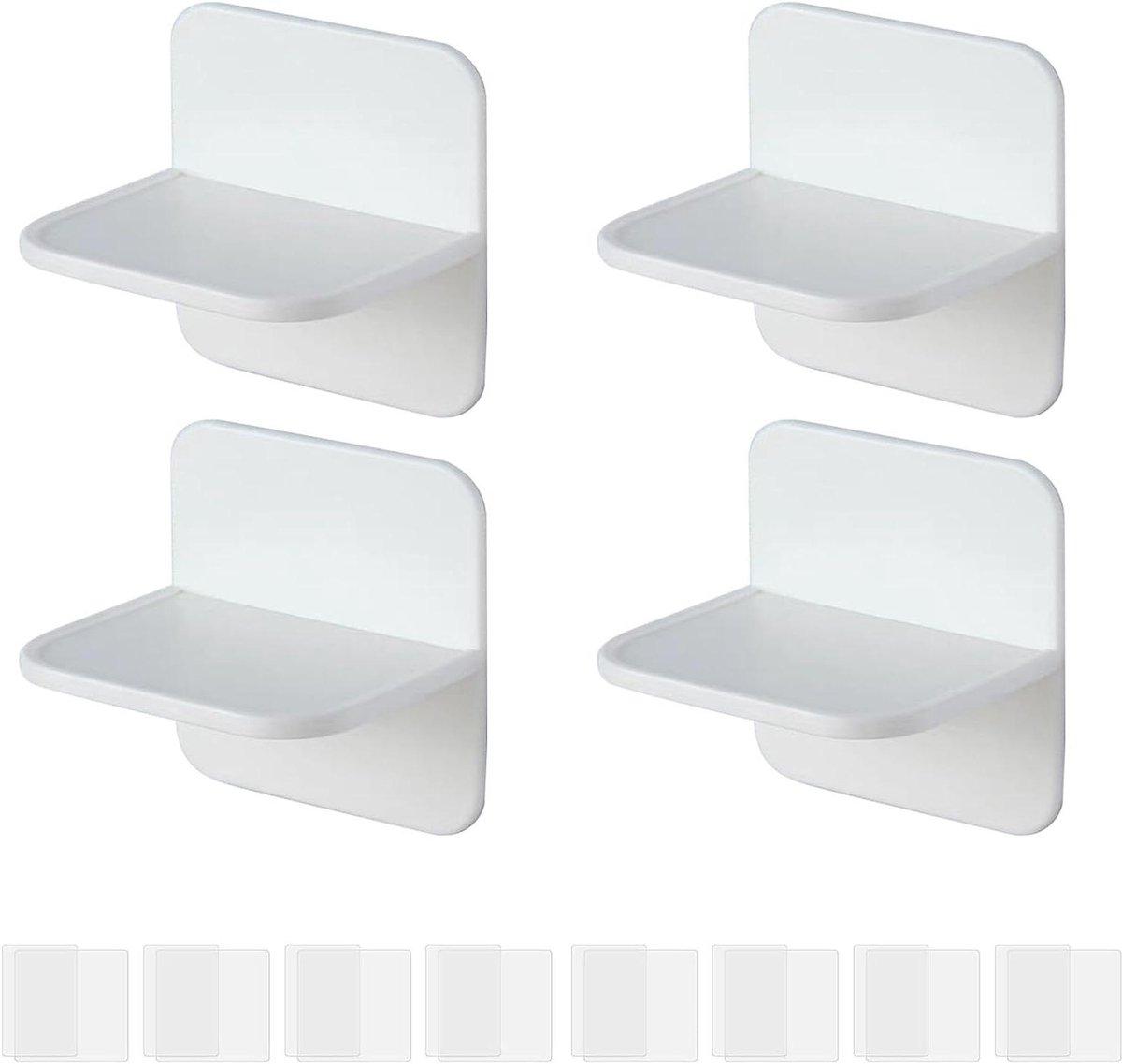 Meubel Kantelbeveiliging - Anti-kantel houder - Kinderen Beveiligen - Zelfklevend Zonder Boren - 4 stuks - Wit