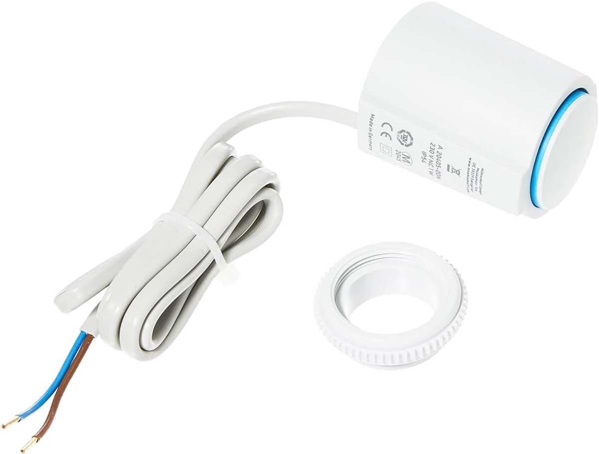 Vloerverwarming M30 x 1,5 NC Type VA80 230 V Geschikt Compatibel met Heimeier/Kermi/Roth/Herb/Thermoval