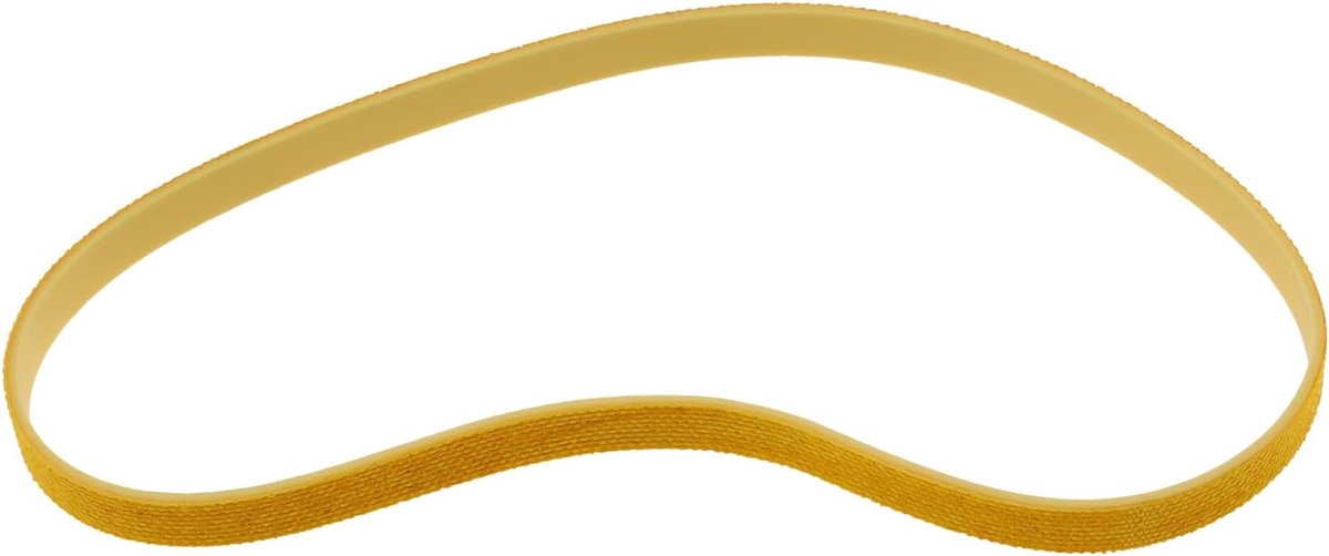 1Pc Schaafmachine Aandrijfriem 05012111 Geel Platte Riem 8mmx340mm Compatibel met Scheppach HMO/HM2/HMS 260/HMS 2600/HMS 3200/HMC 2600/HMC 3200/HMT 260