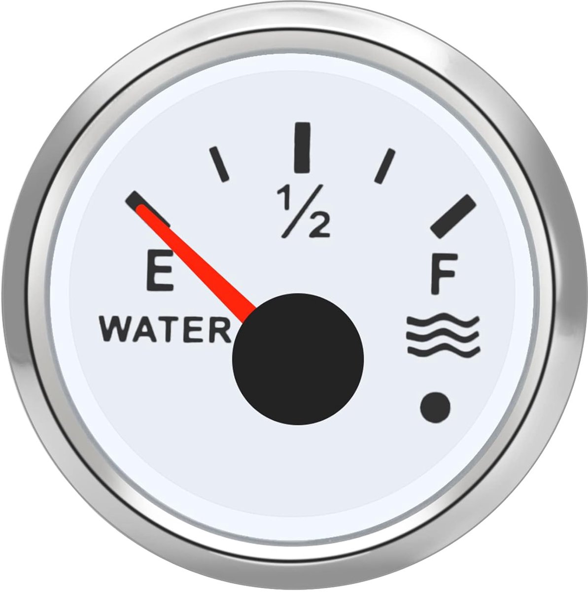 Waterniveau-indicator, vulniveaumeter voor 0 ~ 190 ohm sensor (wit)