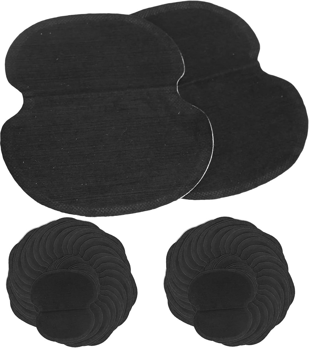SnelShoppen - 60 Stuks Onderarm Zweetpads, Zweetvrije Onderarm Bescherming, Super Dun Fleece Onderarm Zweetpads, Comfortabele Onderarm Bescherming voo