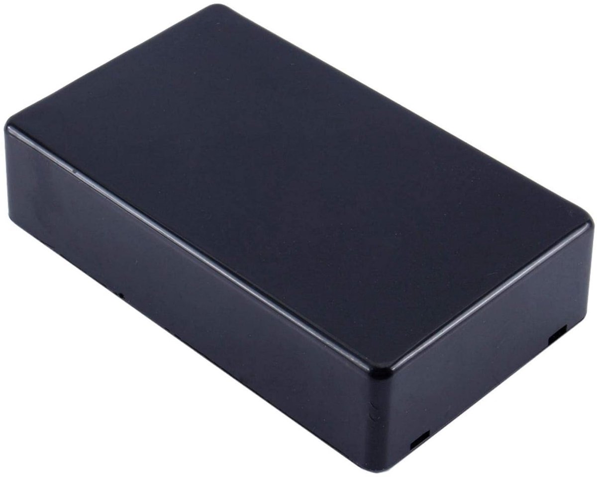 SnelShoppen - Plastic Instrumentenkoffer, Plastic voedingsdoos Elektronische projectdoos 100x60x25mm voor voedingseenheden, studentenprojecten, verste