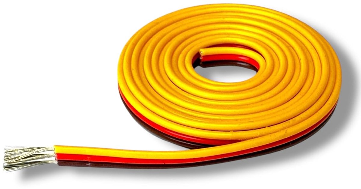 Servo verlengkabel 3 pin 22 AWG - 60 aders - flexibel en duurzaam - ideaal voor modelbouw - SnelShoppen