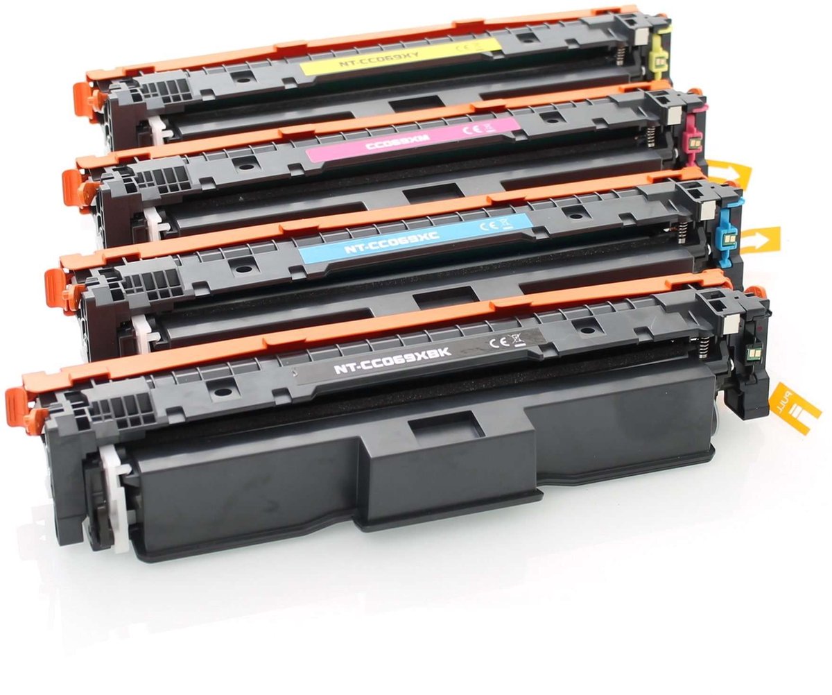 HP W2200A / W2201X - Toner Multipack 4-delig - 1x Zwart, 1x Cyaan, 1x Magenta, 1x Geel - Huismerk Compatible - Geschikt voor HP Color LaserJet Pro 4202 dn HP Color LaserJet Pro 4202 dne HP Color LaserJet Pro 4202 dwe HP LaserJet Pro 4202DN