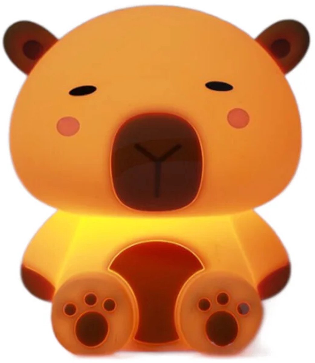 i-total - Nachtlamp Capybara - oplaadbaar