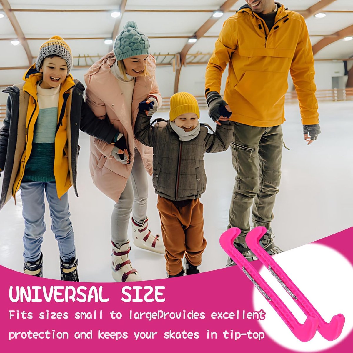Ice skate protection, blade protection, suitable for various types of ice skates, such as ice hockey skates, figures - ShopVlot