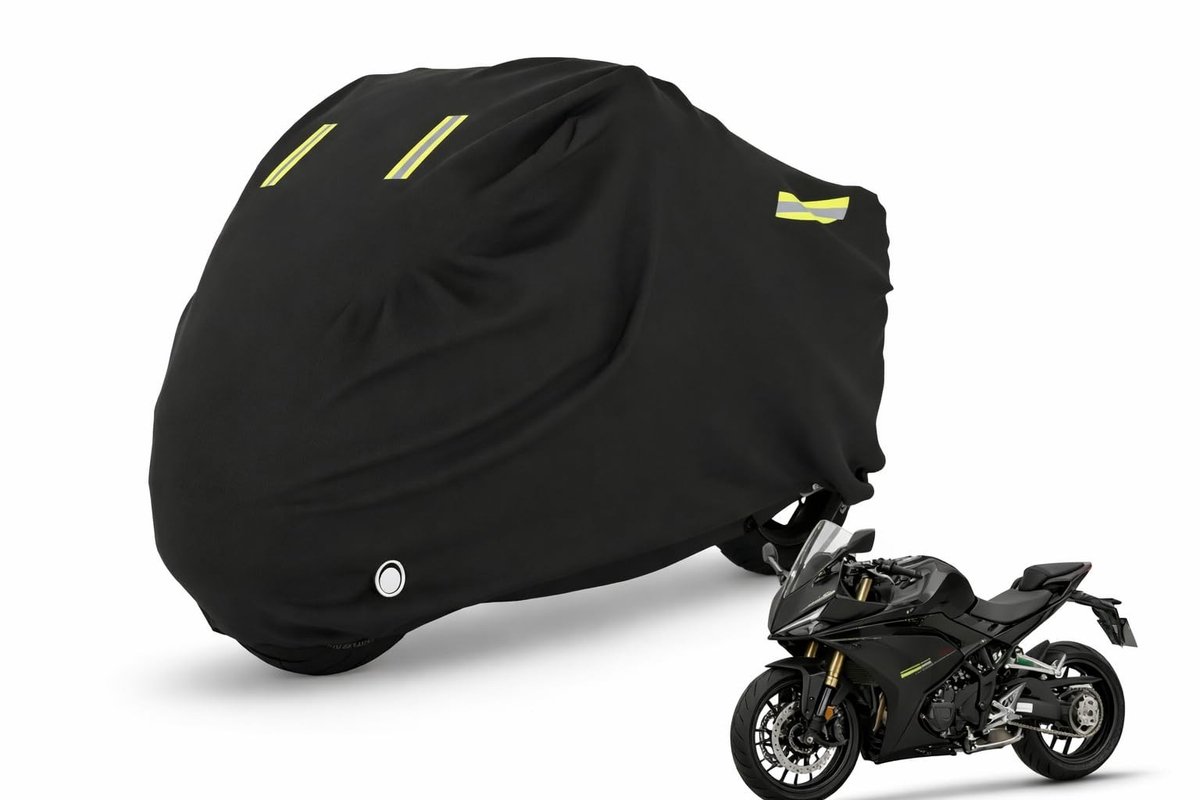 Omgoods - Waterdichte Motorzeil 245x105x125 cm voor Buiten