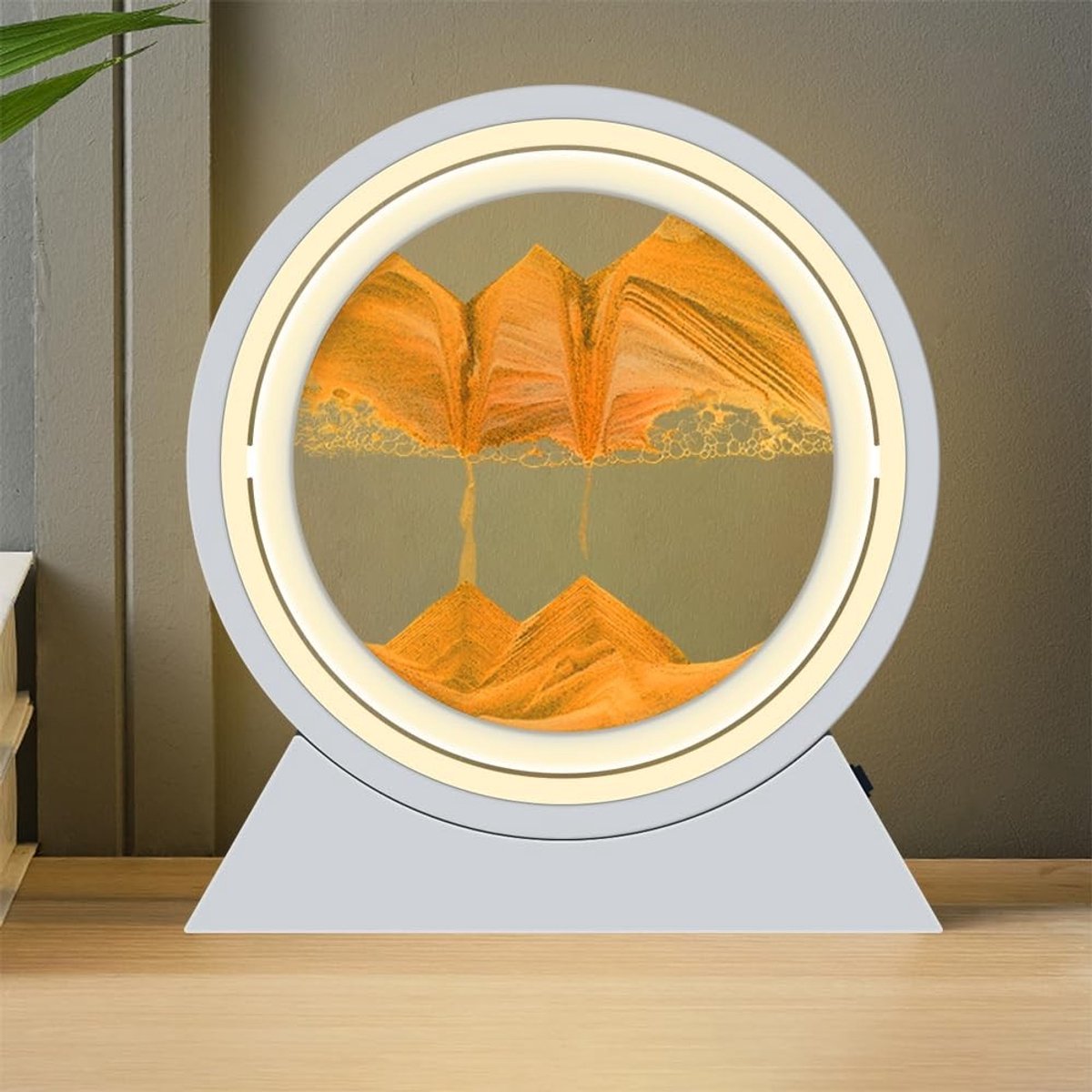 Omgoods - Bewegende LED Zandkunst Lamp met 3D Effect