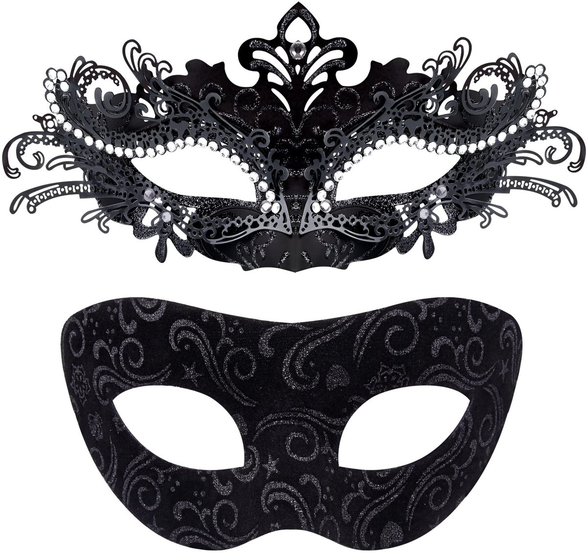 Omgoods - Venetiaans Masker voor Koppels voor Feest en Carnaval