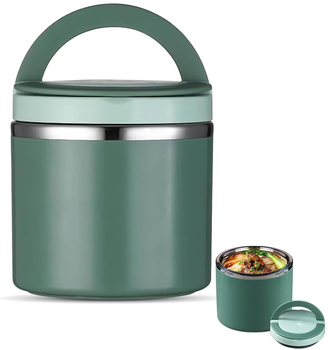 Omgoods - Isolatie Thermos Lunchbox 1L - Ideaal voor Warme Maaltijden
