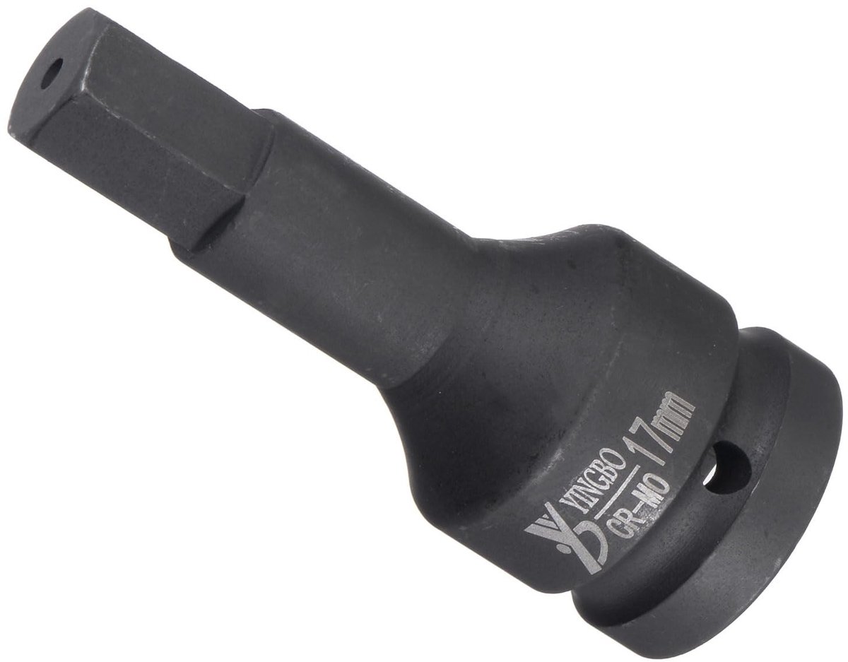 Omgoods - Impact Hex Bit Socket 17mm voor 3/4" Aandrijving