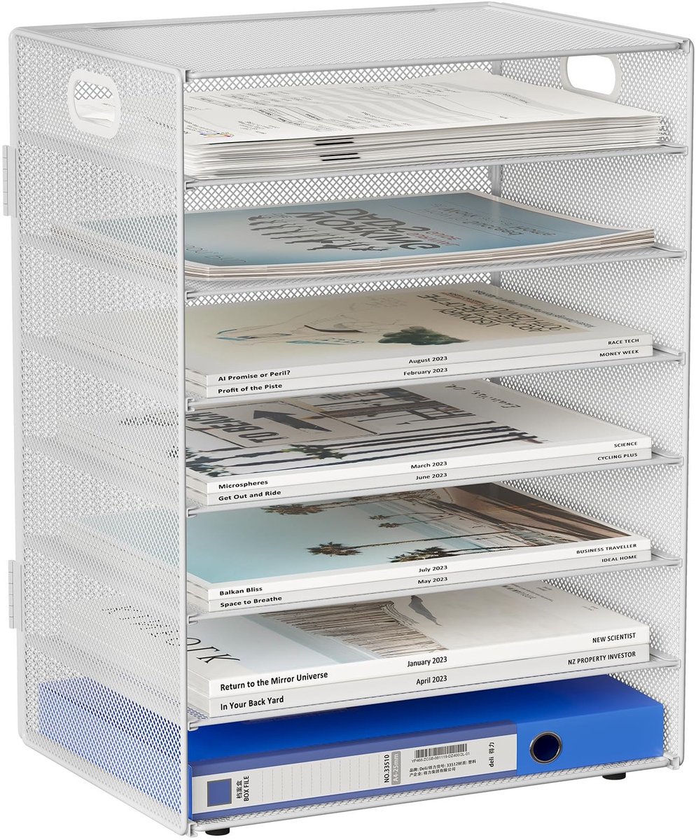 Omgoods - 7-Layer A4 Bureau Organiser voor Documenten en Tijdschriften