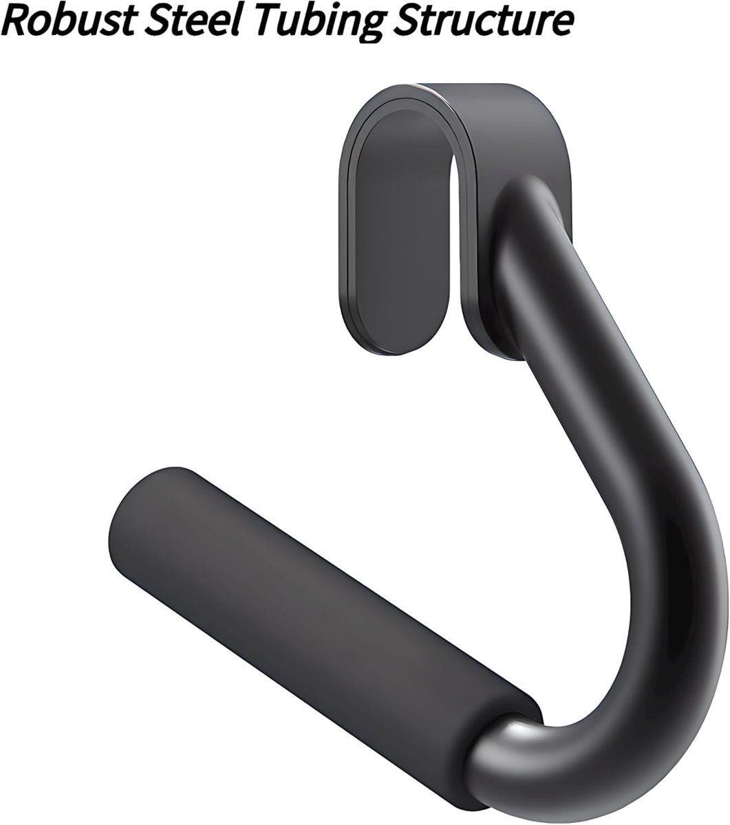Omgoods - Multifunctionele Hometrainer - Robuuste Stalen Buizen met Schuim Beklede Handgrepen