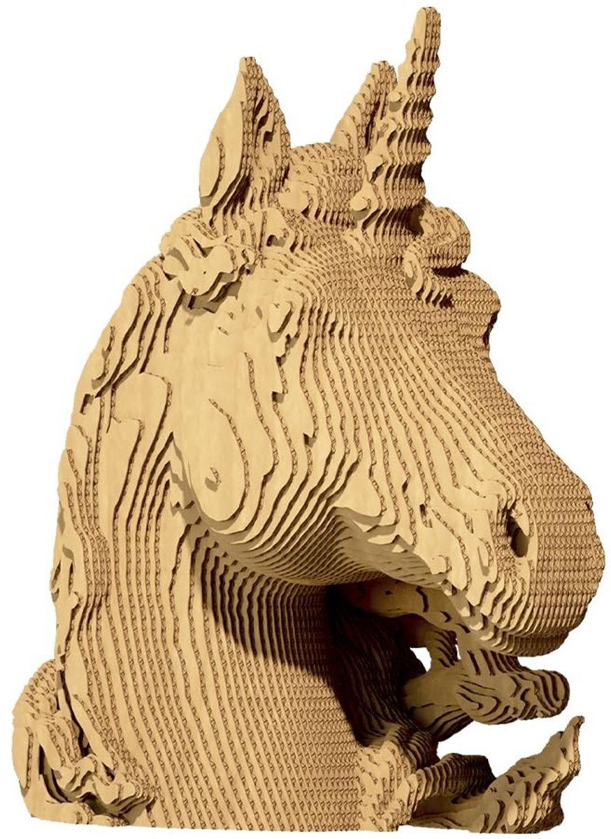 Omgoods - 3D Puzzel Set Eenhoorn van Karton
