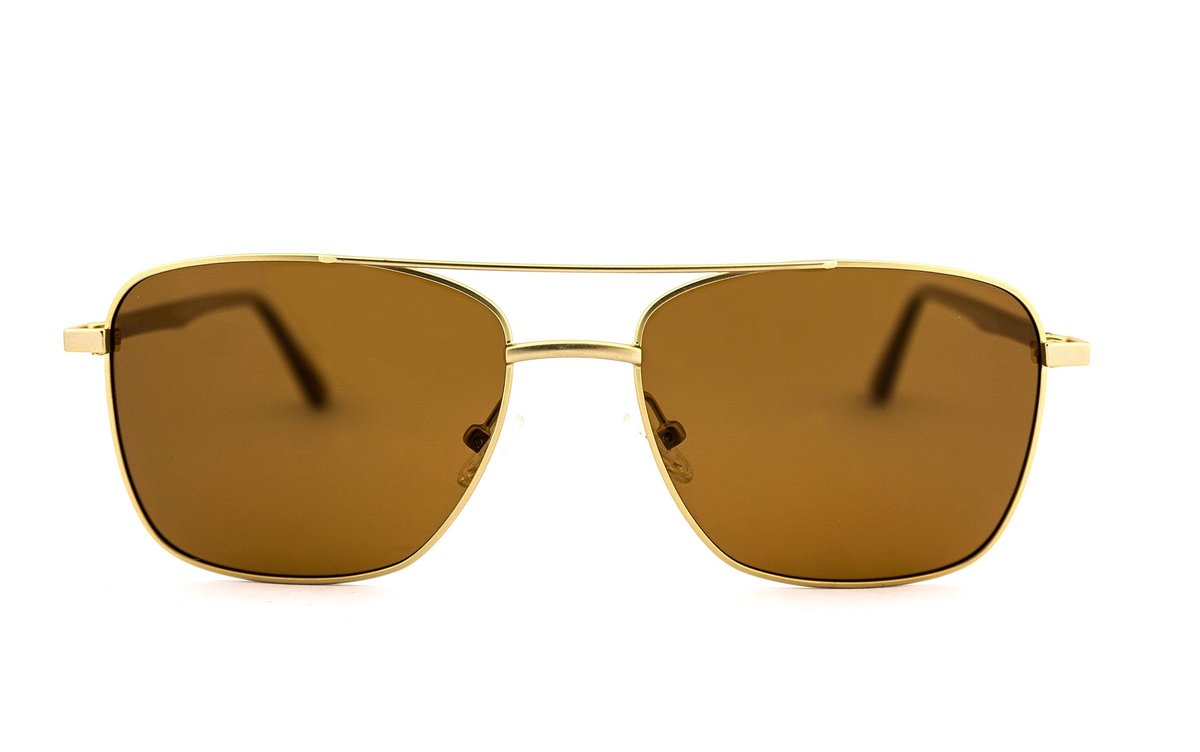 Omgoods - Unisex Zonnebril met Gepolariseerde Lenzen Bruin