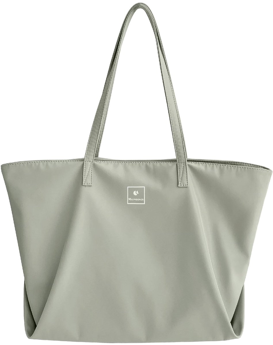 Omgoods - Grote Nylon Schoudertas voor Vrouwen, Casual en Praktisch