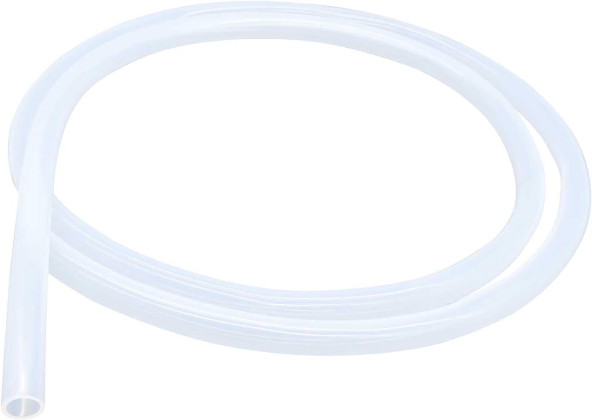 slang, 12 mm x 15 mm (binnendiameter x buitendiameter), 1.5 meter lang, geschikt voor contact met levensmiddelen, flexibel, transparant, water- en luchtslangen voor pompoverdracht