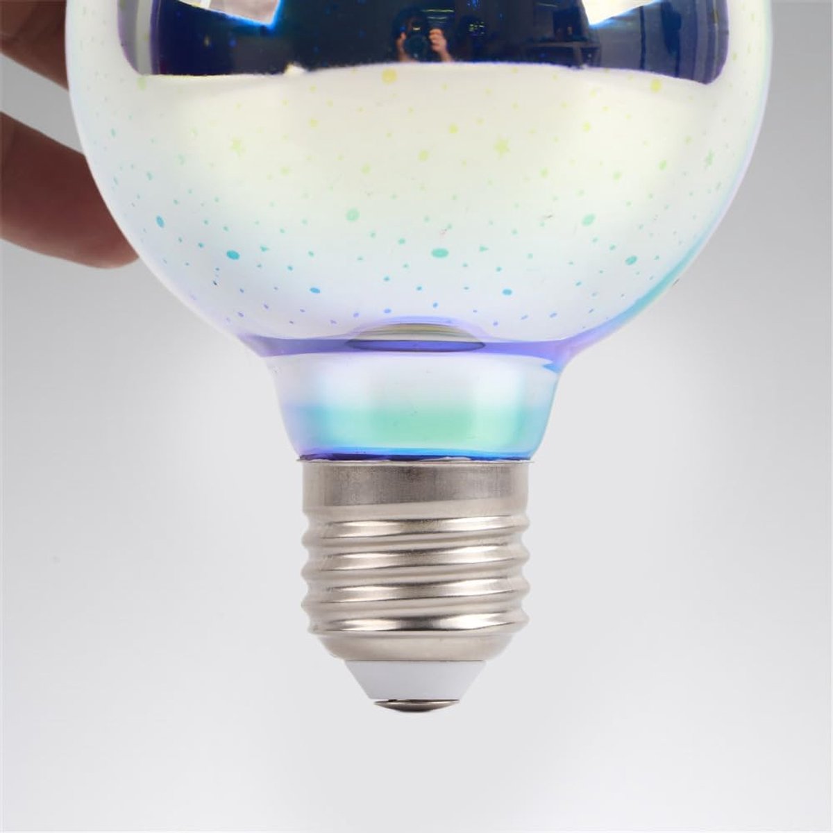3D Vuurwerk LED-lamp, Kleurrijke Bolvorm Vintage LED-lampen voor Thuis (577)