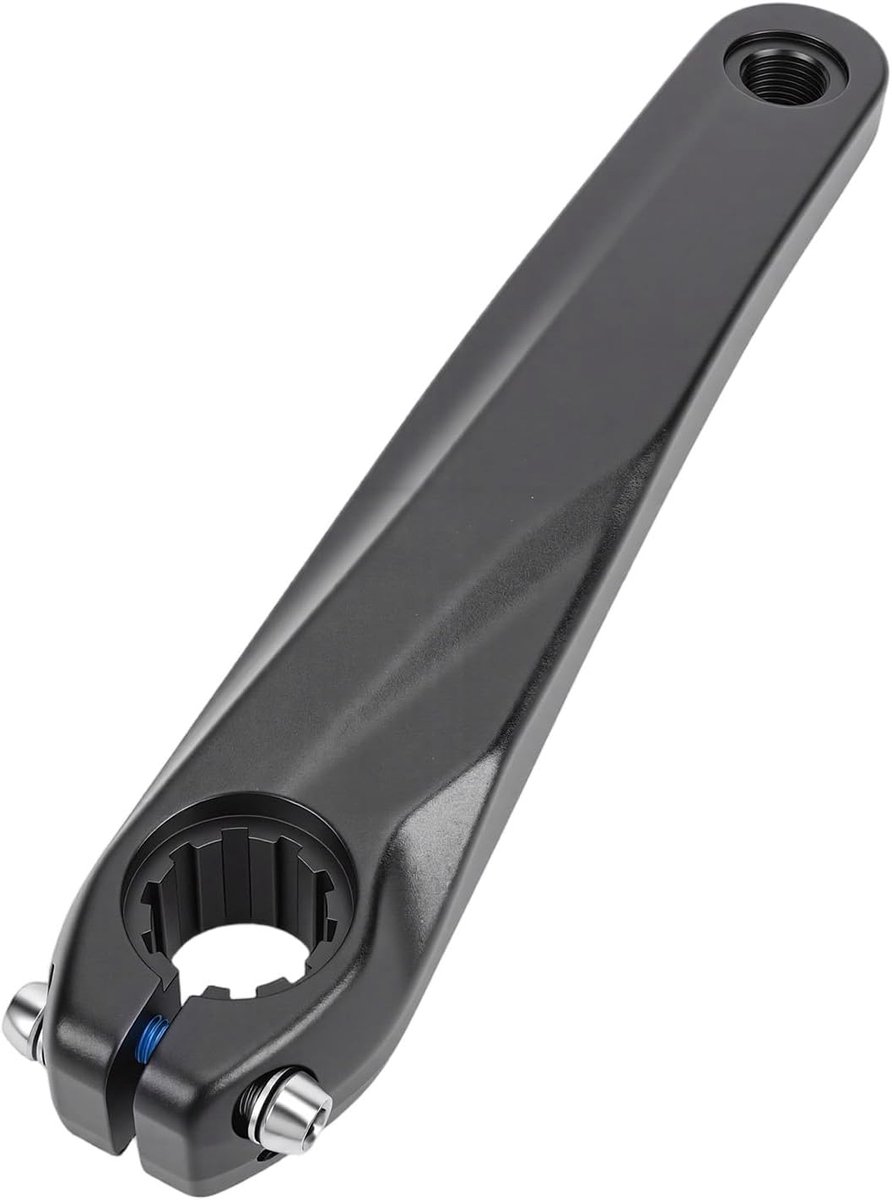 Crankarm, Holle Fietscrank van Aluminiumlegering, Lichtgewicht Fietsonderdeel met 170 Mm Lengte, Ideaal voor Vervanging van Prowheel 10 Slots, Mountainbike en Racefiets
