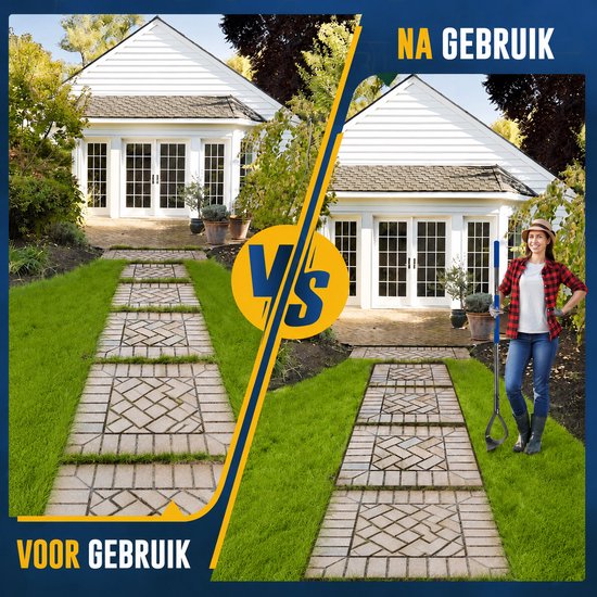 Arvioo - Trekduwschoffel - V-vormige wiedschoffel - tuingereedschap - verstelbare steel — afbeelding 4