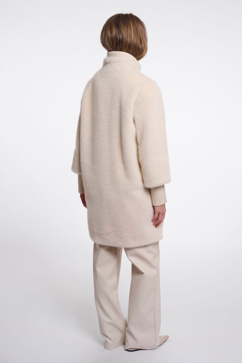 Rino & Pelle Jassen Pilar coat Effen Birch