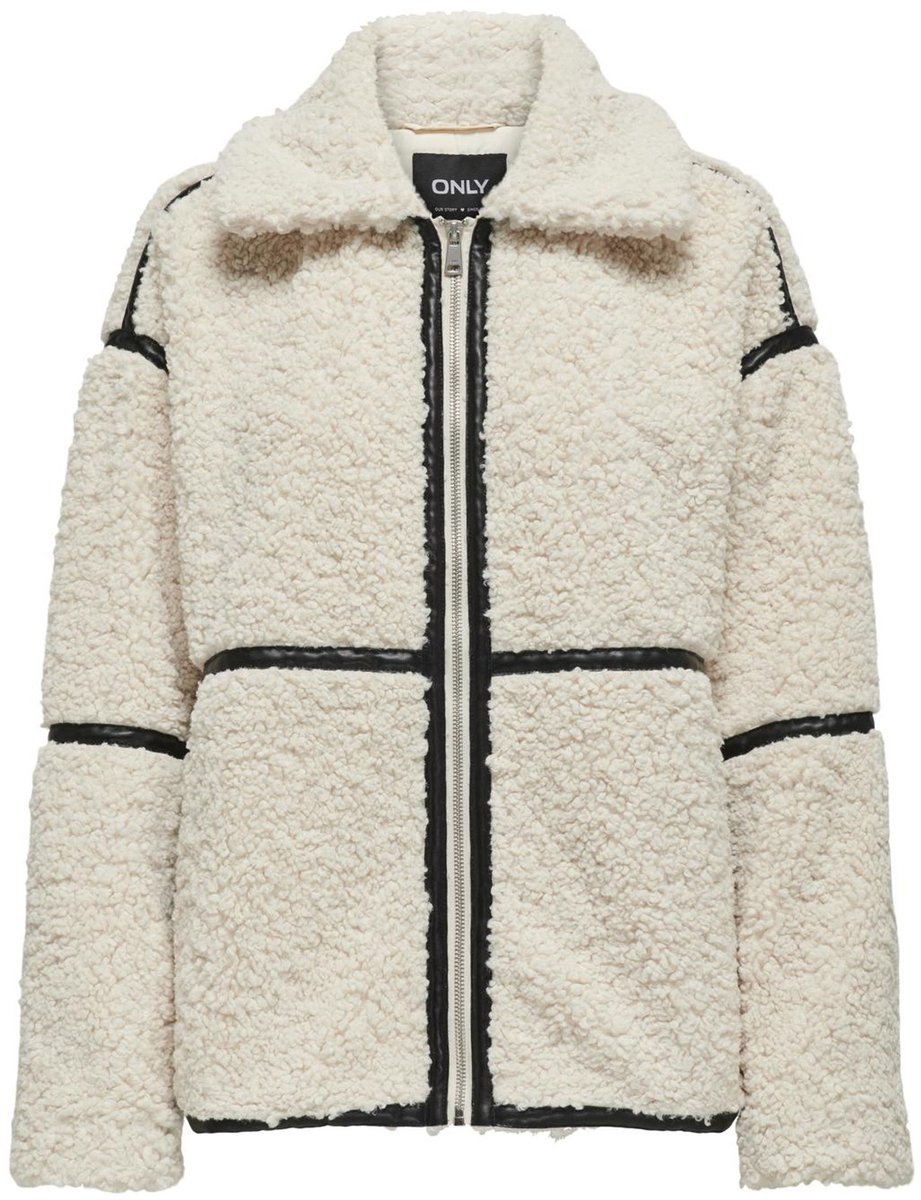 ONLY - ONLPARIS TEDDY JACKET LIFE OTW OS - Dames - Gewatteerde jassen
