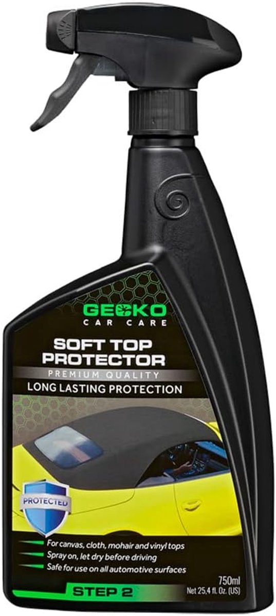 SnelShoppen - Convertible Top Protector Spray 750 ml - Bescherming en Reparatie voor Canvas, Cloth, Mohair en Vinyl - Ideaal voor Auto's en Cabriodake
