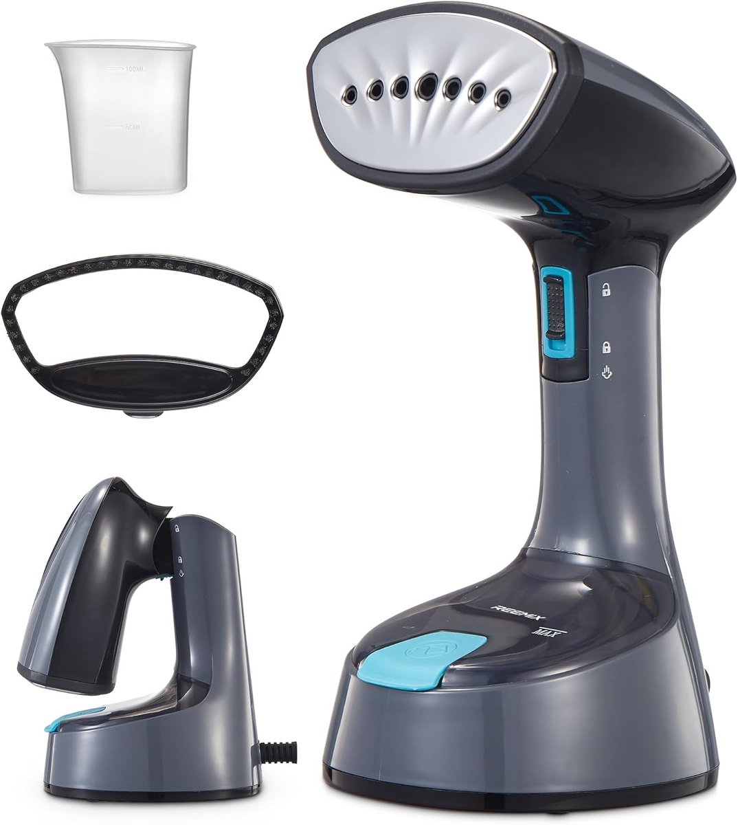 Thijox - Draagbare Stoomstrijkijzer 1200W, Compact en Opvouwbaar, 20g/min Stoom, Snel opwarmen in 20 seconden, Ideaal voor Thuis, Kantoor en Reizen -