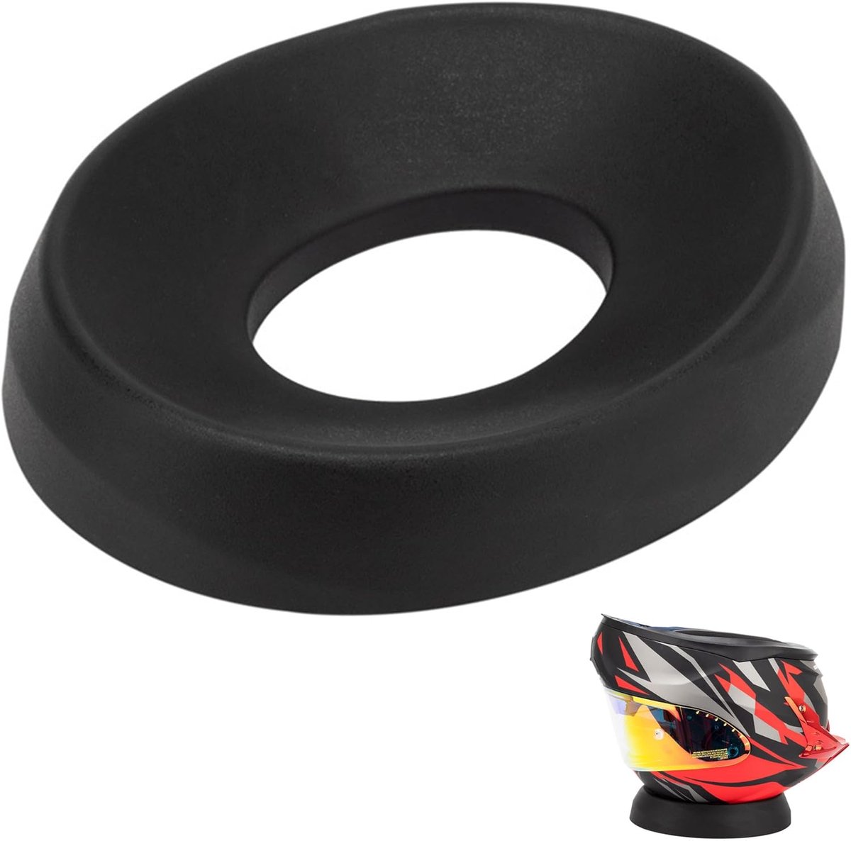 SnelShoppen - Motorhelmhouder | Lichtgewicht Helmsteun voor Motor- en Fietshelmen | Antislip Design voor Optimale Bescherming | Ideaal voor Thuis of W