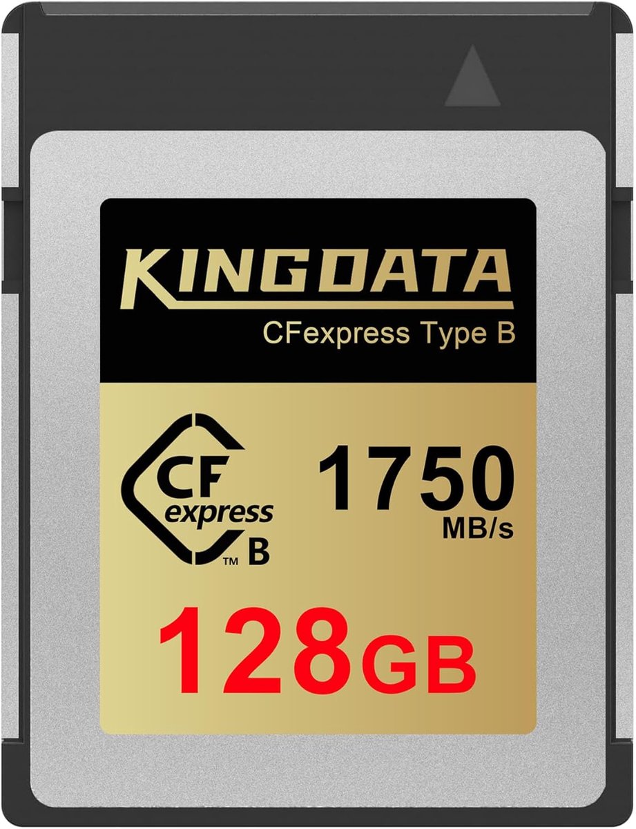SnelShoppen - CFexpress Type B Geheugenkaart 128GB - Hoge Snelheid tot 1750 MB/s - Ideaal voor 8K/4K RAW-video - Professionele DSLR-camera's