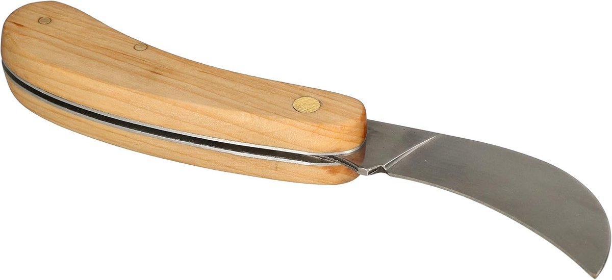SnelShoppen - Kwekerijmes met Klapmes, Tuinmes en Montagemes, Roestvrij Staal, 15 cm, Voor Tuin, Kweek en Buitengebruik