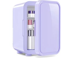 SP® Mini Koelkast - 6L Capaciteit - Minibar - Skincare Koelkast - Paars - 26cm x 19cm x 32cm