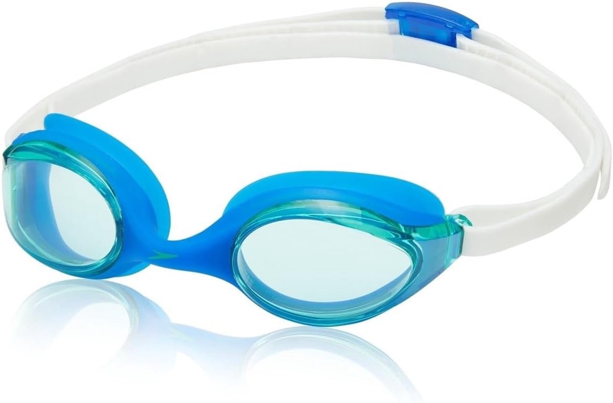 Thijox - Junior Hyper Flyer Zwembril, Comfortabele Pasvorm, Verstelbaar Ontwerp, Anti-condens en Anti-lek, Blauw/Jade, Eenheidsmaat voor Kinderen