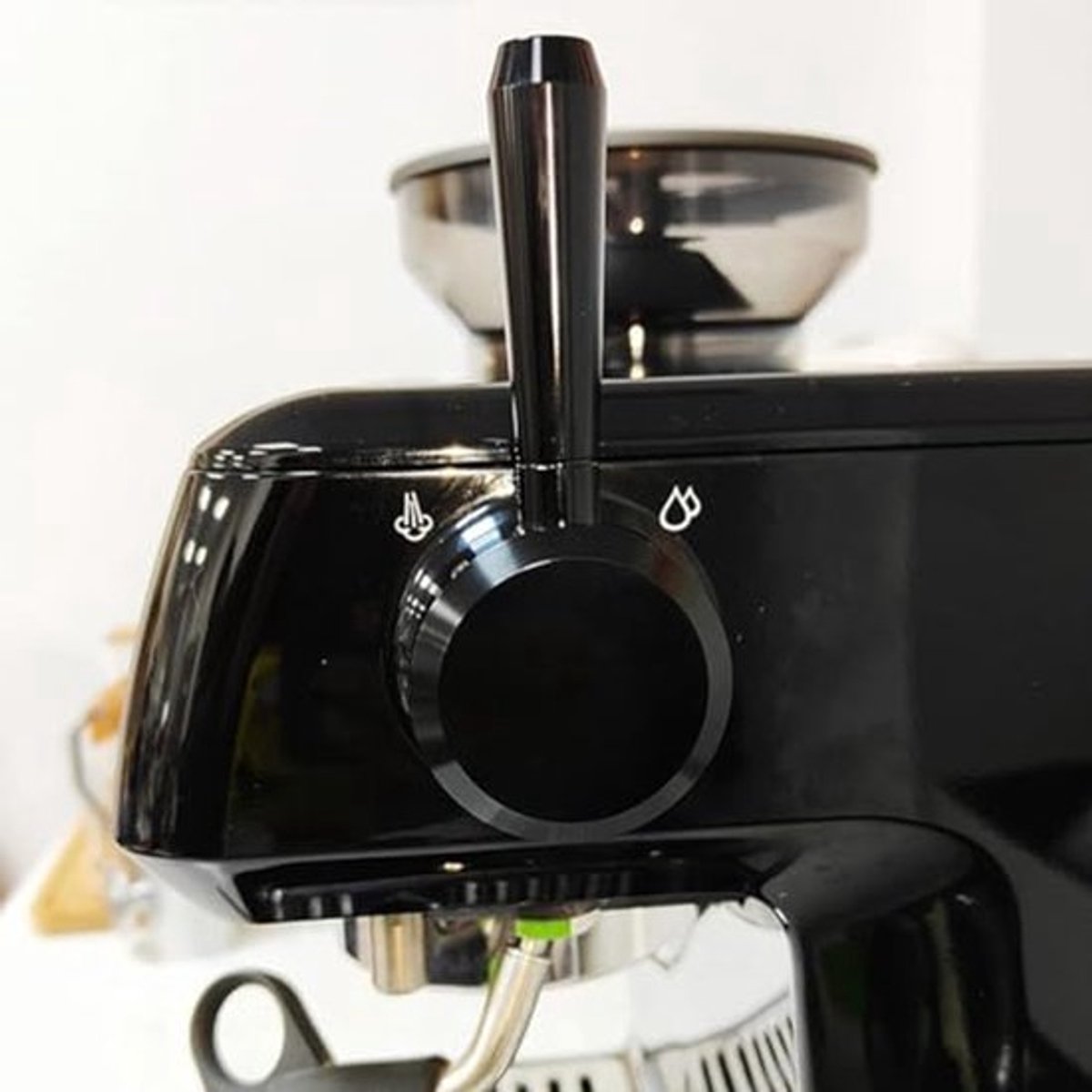 Stoomregelhendel voor koffiezetapparaten Stoomschakelaarknophendel voor Sage 870 875 876 Eenvoudig te installeren externe hendel