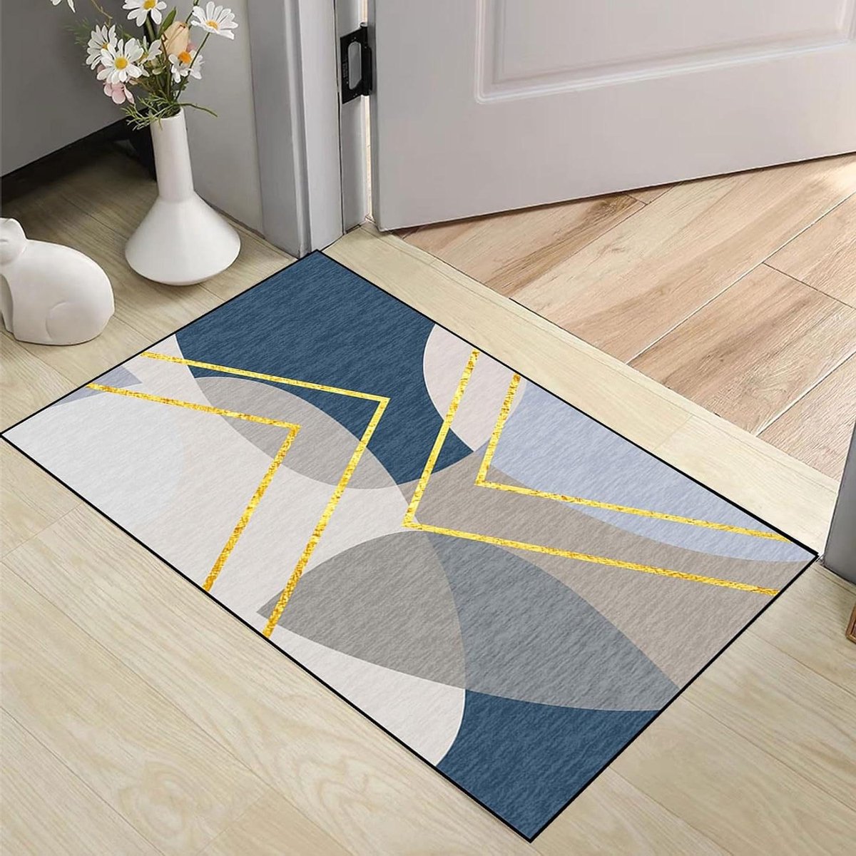 Hal Loper - Lange Vloerbedekking - Voorkom Vuil - Anti-slip Onderkant - 95 x 180 cm - Abst