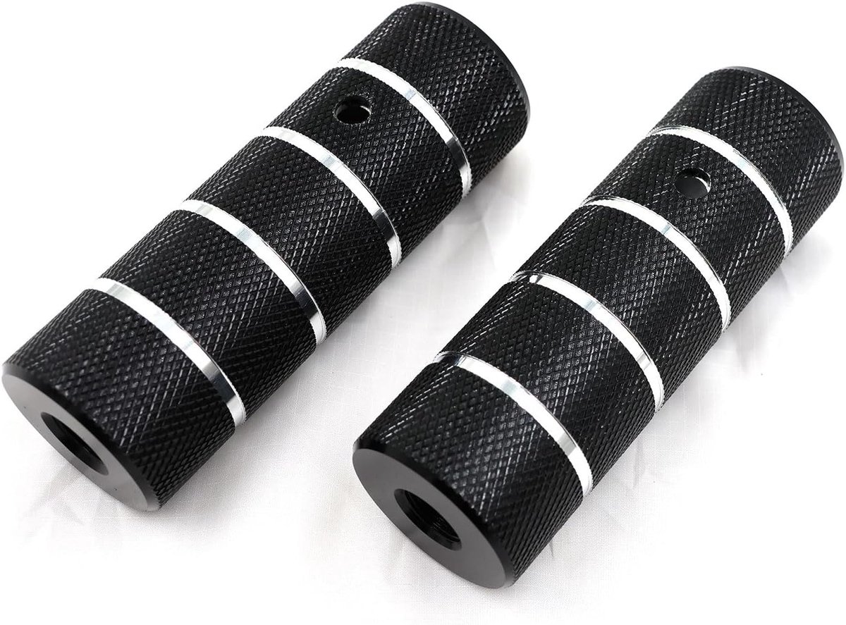 SnelShoppen - 2 Pcs Aluminium Bike Pegs Voetsteunen BMX Pedalen Antislip Stuntpedaal Voor Mountainbike en BMX Fiets | 110x35mm