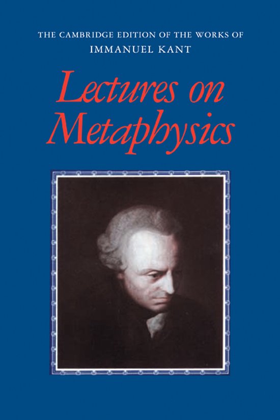 Lectures on Metaphysics - cover