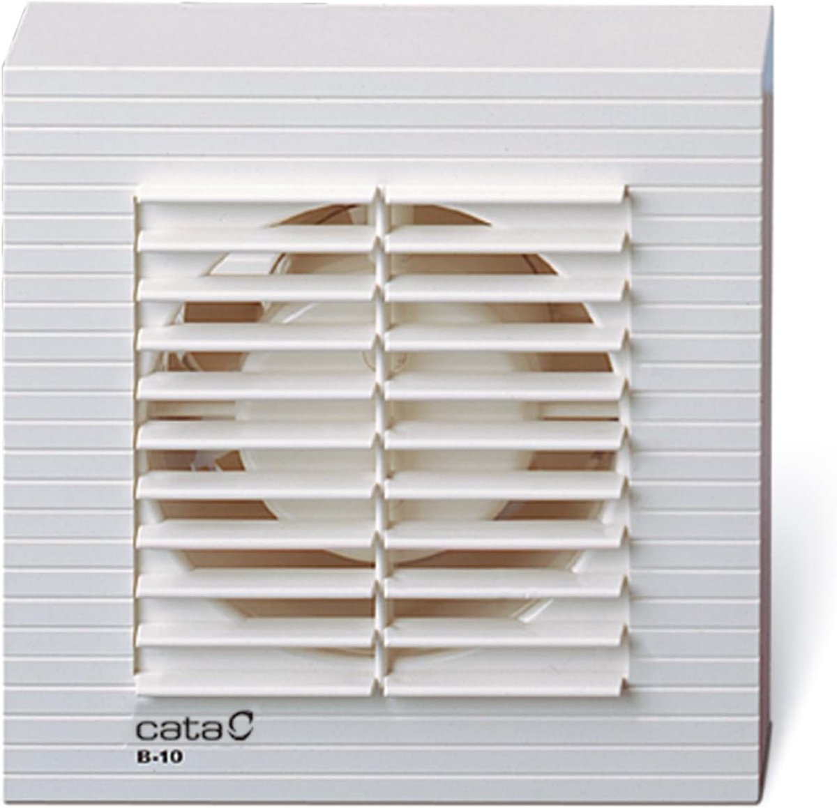 SnelShoppen - Axiale Badkamer Ventilator B-10 - Wand, Plafond of Raam Montage - 98 m³/h - 41 dB Geluidsniveau - Wit - IPX4 Waterdicht