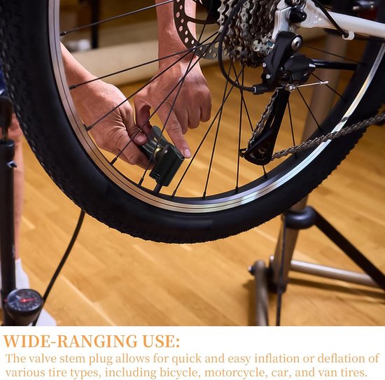 Thijox - 2 Stuks Adapter Frans Ventiel Messing Presta naar Schrader Autoventiel Hevelaansluiting voor Compressor, Sclaverandventiel Fietsventiel Adapt — afbeelding 4
