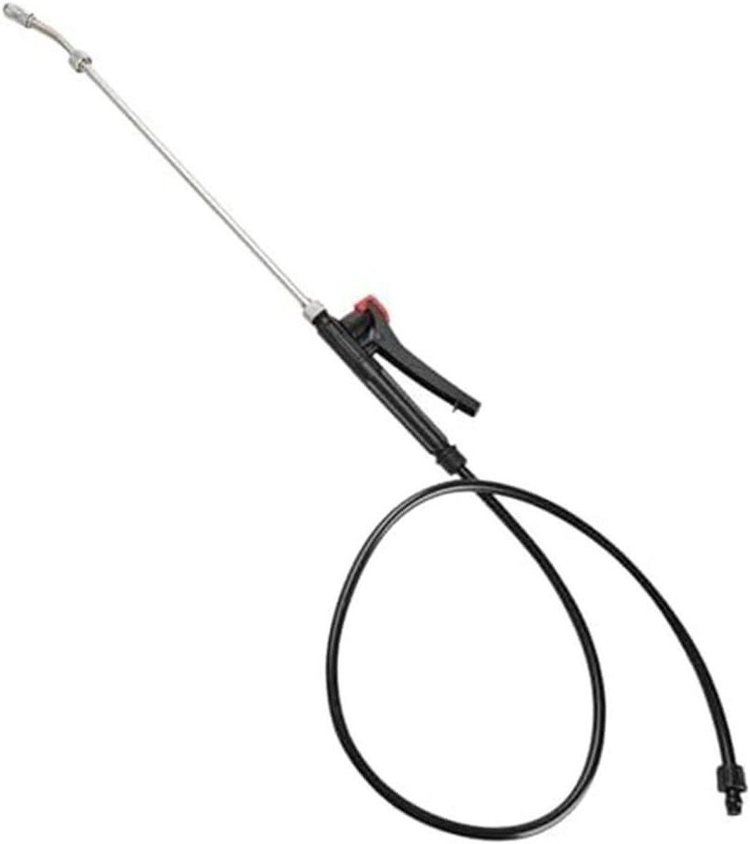 Sproeistaaf Roestvrijstaal - Toverstaf Slang - Tuin Bewateren - Verstelbaar Mondstuk - 29 Inch - Zwart Rood