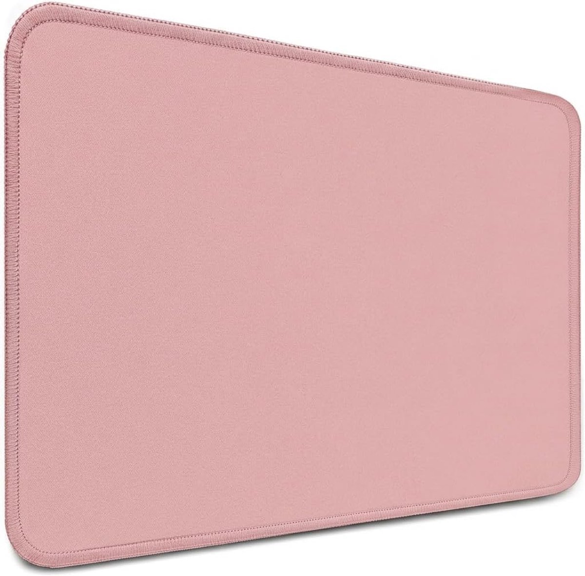 SnelShoppen - Muismat 28 x 20 cm - Antislip Oudroze Genaaid met Glad Oppervlak - Kleine Muismat Voor PC en Gaming - Perfect Voor Alle Muistypes