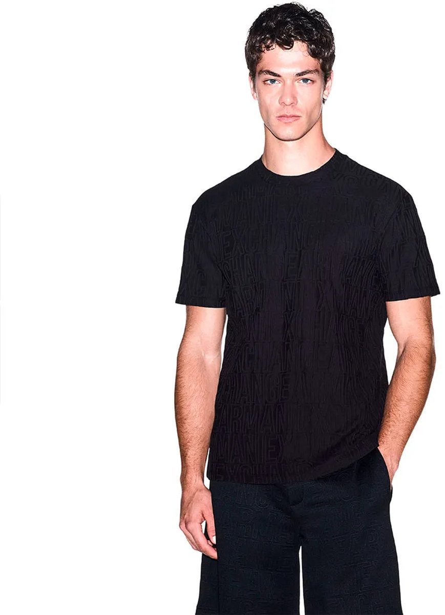 Armani Exchange Xm003073_af10337 T-shirt Met Korte Mouwen Zwart M Man