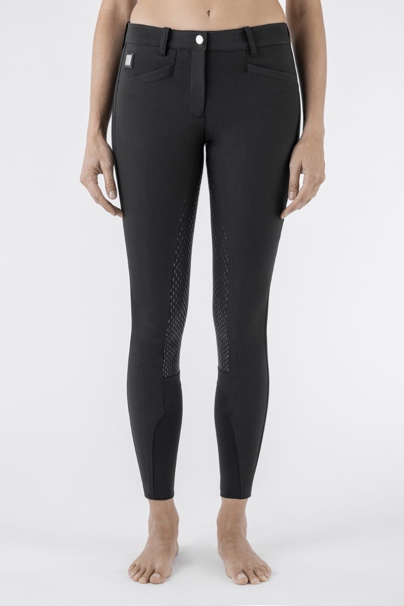Equiline rijbroek Cedar-Black-48