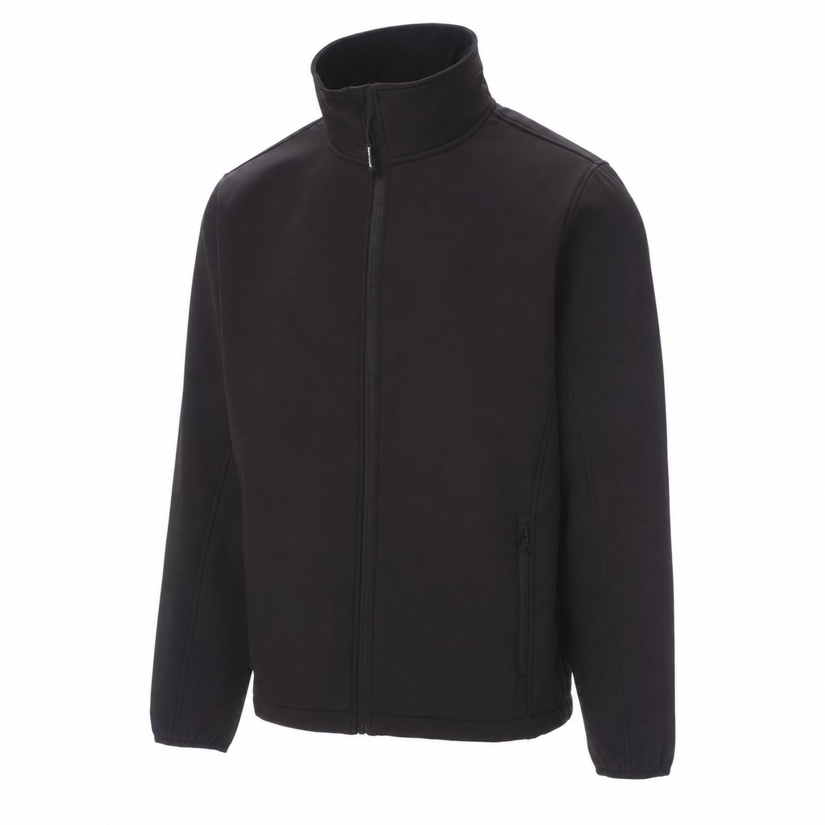 Softshell Jas Heren – Softshell Jack – Outdoorjas met Rits – Zwart – XL