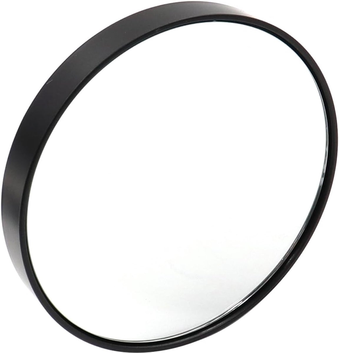 SnelShoppen - 30X Vergrotende Makeup Spiegel met 3 Zuignappen, 4.5 Inch Handspiegel voor Perfecte Makeup, Ideaal voor Ogen, Zwart, Incl. Gehoekte Pinc